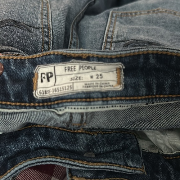 Free People Jean Shorts - Picture 5 of 5